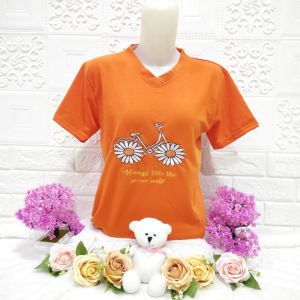 Kaos Import Wanita / Atasan Import Wanita / Kaos Lengan Pendek Terbaru Murah Viral Korean Style