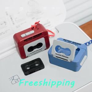 baoxue Âm nhạc hộp Mặt dây chuyền Keychain cổ điển di động tự làm âm nhạc hộp phong trào Keychain nhạc cụ đồ chơi âm nhạc giai điệu Quà Tặng