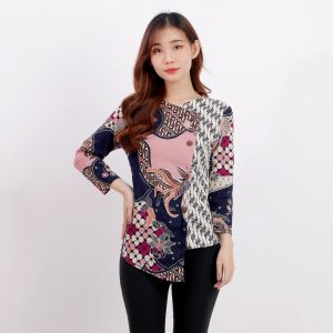 BATIK STORE 88 - ATASAN BATIK WANITA LENGAN 7/8 023