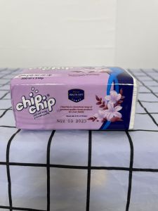 Giấy ăn thượng hạng NAPKIN chip chip 3 lớp lâu sạch siêu dai mềm mịn 300tờ/ gói