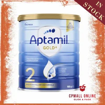 [Expiry Date:11/2027] Australia Direct Import Aptamil Gold+ Follow On Formula baby Milk Step 2 ( 6-12 months ) 金装幼婴儿奶粉2段 900g ( Made in New Zealand )