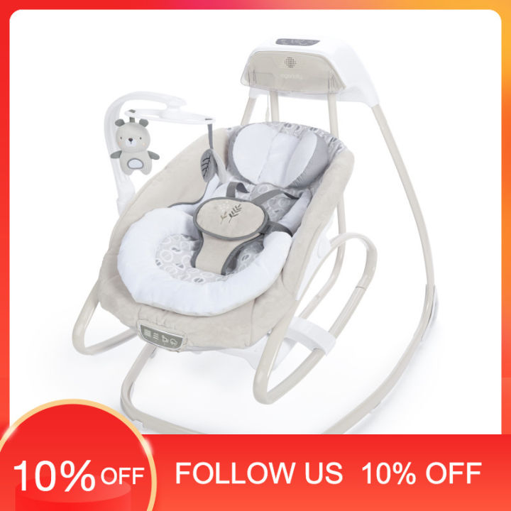 Ingenuity Model 10639 2-in-1 SmartSize Gliding Swing Rocker