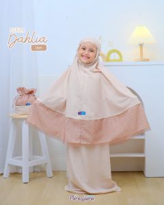mukena anak katun micro pink ungu cream usia 2-10 tahun terbaru manasikana
