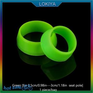 LOKIYA 1Pc Bicycle Silicone Waterproof Mountain Bike Seat Post Protection Bicycle Seat Post Rubber Ring Dust Cover