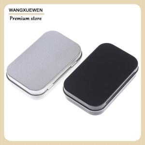 [COD] Survival Kit Tin Small Empty Metal Tin Flip Storage Box Case Organizer For Money Candy Key