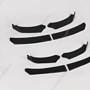 kkmf Universal Front Splitter Bumper Lip Chin For 99% of Cars like Kia Hyundai Toyota Honda Mazda Tuning AccessoryAdjustable Angle 9H4B3
