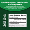 สุขภาพของผู้ชาย Saw Palmetto - สุขภาพทางเดินปัสสาวะ - อาหารเสริมบำรุงต่อมลูกหมาก. 