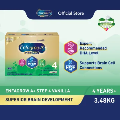 Enfagrow A+ Step 4 (4Y+) Original / Vanilla Milk Formula Powder (3.48kg)