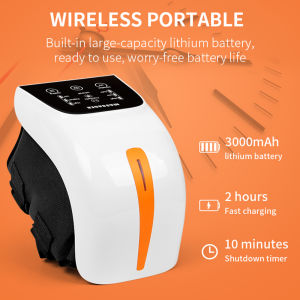 Wireless Knee Massager Heating Air Compression Pad for Joint Pain Body Health Relief Vibration Laser Physiotherapy Equipment