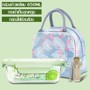 ชุดกล่องอาหาร กล่องใส่อาหาร Lunchbox  พร้อมฝาปิด กล่องถนอมอาหาร กล่อง เข้าไมโครเวฟ เข้าฟรีส แช่แข็ง ได้ เก็บอาหาร ได้ทั้งร้อนและเย็น
