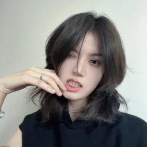 假毛男鲻鱼头中性风超A短直发日系帅气狼尾潮流时尚自然全头套式