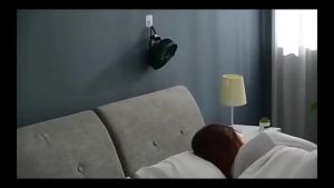 2 in 1 Wall-mountedElectric Fan Portable USB Rechargeable Air CirculationDesktop Fan CeilingFan Small Fan