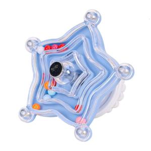 Colorful Plastic Spinner Wheel Toy For Conures Cockatiels Mental Stimulation Chewing Activity Parrot Stress Relief Toy