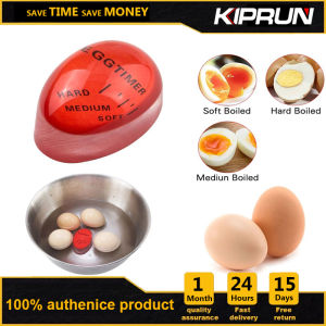 KIPRUN Kitchen Boiled Egg Tools Egg Perfect Color Change Timer Delicious Soft Boiled Eggs Eco Resin Egg Timer Kitchen Timer egg timer