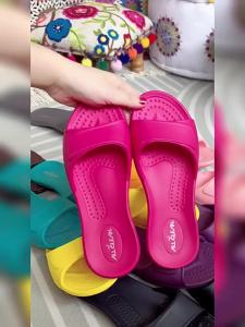 Taiwan China Eva Slippers For Women Summer Indoor Home Bathroom Non-Slip Four-Season Household Imported Sandals For Men