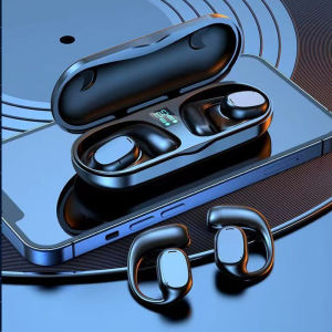 หูฟังบลูทูธไร้สาย True Wireless รุ่นใหม่ หูฟังแบบเกี่ยวหู หูฟังกันน้ำ ตัดเสียงรบกวน