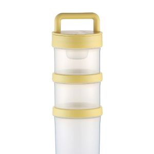 MINIAT Leak-proof Yogurt Salad Cups Reusable with Lid Spoon Food Storage Bento Box Creative Multi-layer Salad Lunch Box Office Lunch