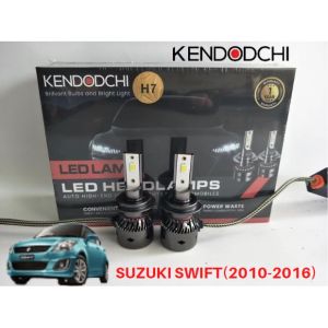 🔥READY STOCK🔥KENDODCHI 2Pcs H7 LED Car Headlight FOR SUZUKI SWIFT(2010-2016) product by Malaysia