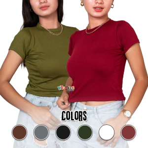 Trendy Cap Sleeve | Crop Tees | Free Size fits upto Semi Large Frames