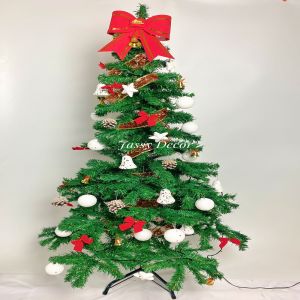 5ft/5feet Christmas Tree Decorations Indoor Outdoor Xmas Party Decoration/Christmas Home Decoration/Christmas Full Ornaments Set Tree/Christmas Artificial Tree/1.5 1.5ft