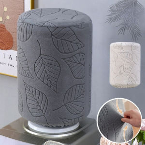 Elastic Water Dispenser Cover Elastic Leaf Pattern Dust Cover Home Decor Bucket Protective Cover