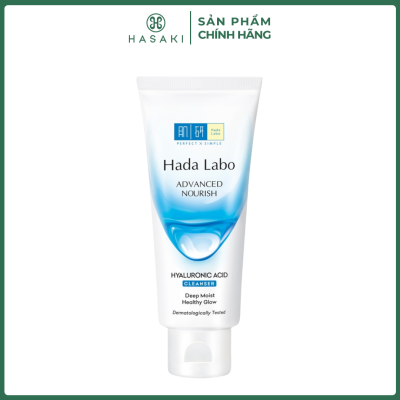 Kem Rửa Mặt Hada Labo Sạch Sâu Dưỡng Ẩm 80g Hasaki Sản phẩm chính hãng