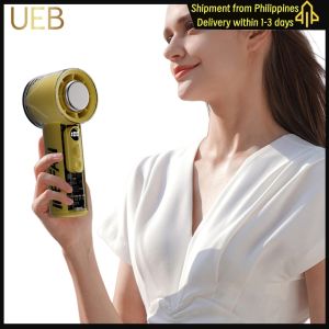 Rechargeable Handheld Fan with 3000mAh Power LED Indicator 100 Speed Levels Small Portable Fan for Travel and Home