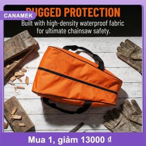 【CANAMEK】 Xách tay Chainsaw trường hợp Túi 18 20 inch Oxford vải zippered độ bền cho lâm nghiệp công nhân mộc và ứng dụng ngoài trời