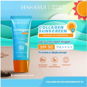 ❤️Ruby & Laura❤️Hanasui Collagen Water Sunscreen SPF 50++++ 30 ml