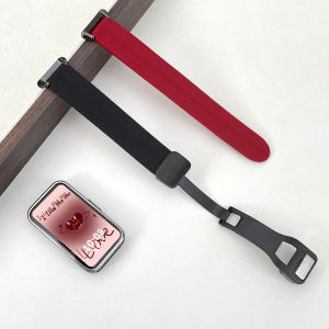Magnetic Buckle Silicone Strap For Huawei Band 11 11 Pro Smart Watch Band