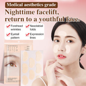 【Firming Skin In 3 Days】Hyaluronic Acid Anti-wrinkle Sleeping Patch Anti-wrinkle Firming Patch Deep Moisturizing Mask Collagen Eye Mask Wrinkle Reduction Patch Eye Bag Firming Patch