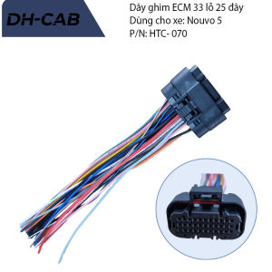 Dây ghim ECM dùng cho xe nouvo 5 33 lỗ 25 dây