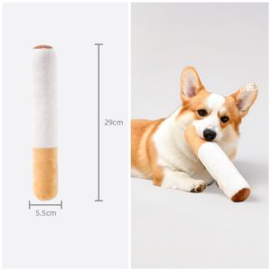 Đồ chơi bông tạp hóa phát tiếng kêu cho chó mèo gói snack bông đồ hộp bông chai bia bông cho thú cưng - Đen Ta pet shop