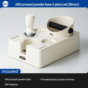 Bincoo Đầm cà phê Bộ máy xay bột bột cà phê nhấn cơ sở lưu trữ đa chức năng cơ sở bột nhấn búa căn cứ Bộ xô Thùng 51/58mm