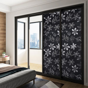 Window Film Sunscreen Shading Glass Sticker Anti-peeping Heat-insulation Black Opaque Window Wallpaper