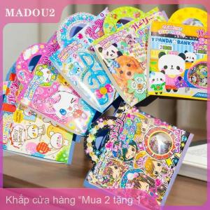 [COD] MADOU2 1 Bộ 3D phim hoạt hình Laser lấp lánh hình trái tim động vật điện thoại di động trường hợp đề can Y2K Pha Lê Bi dán trang trí tự làm