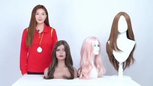 ซูโทเปีย 2  จูดี้และนิค บันนี่ เจ้าหน้าที่ตำรวจ cos วิกผม  judy ชิ้นผมถักสองชั้น