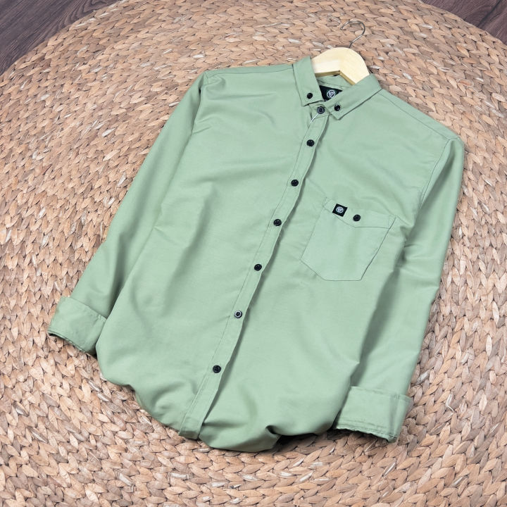 kemeja pria wanita lengan panjang premium Kemeja Lengan Panjang Pria