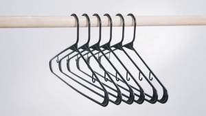 30 Pack Plastic Hangers Clothes Hangers T-Shirt Dress Coat Hangers Notched Hanger Durable Closet Organizer for Everyday