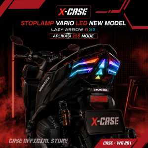 X-Case Lampu Stop Lazy Rgb Click Apk Vario 125 150 New Limited Edition 200 Mode Sein Running WD 201