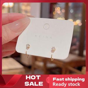 🚚【Local Express Delivery】🚚 1Pair Crystal Stud Earrings For Woman Korean Fashion Jewelry Party Girls Elegant Earrings Accessories