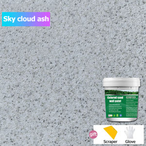 【new upgrade】100 years without cracking color sand wall outdoor paint interior wall paint for house waterproof sunproof thermal insulation corrosion proof cat dinding luar rumah 墙漆