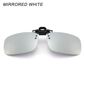 VOYUE UV400 Eyewear Flip Up Anti-Glare Night Vision Clip-on Sunglasses Driving Glasses Polarized