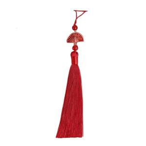Stylish Han Fu Tassels Adornment With Symbolic Fan Designs Accesosry for Adding Tradition to Any Outfits Daily Use