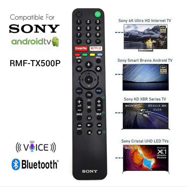 TX500P Sony Bravia Android TV 4K Ultra HD Bluetooth Remote Control