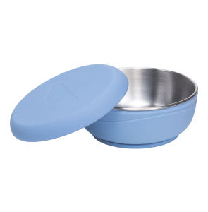 CYD Terra | Baby Kids Bowl | PICABOO Award Winning Toddler Stainless Steel | Food-Grade Silicone | Suction | Award Winning iF Design Award