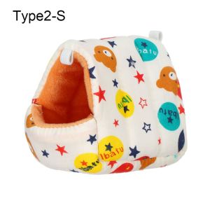 CRUSHES Rabbit Squirrel Lồng nhỏ Mùa đông Động Vật nhỏ Ngủ Giường Ngủ Guinea Lợn Tổ Ấm Mat Nhà chuột đồng