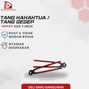 Tang gegep / Tang Kakaktua Pemotong Kawat 9"