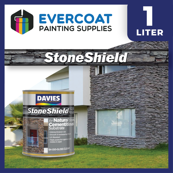 Davies Stone Shield for Natural Cementitious Substrate 1L Lazada PH