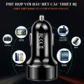 Tẩu Sạc Nhanh Ô Tô USB Kép 3.1A Cổng Suất 17.5W Tẩu Sạc Ô Tô 12V 24V. 